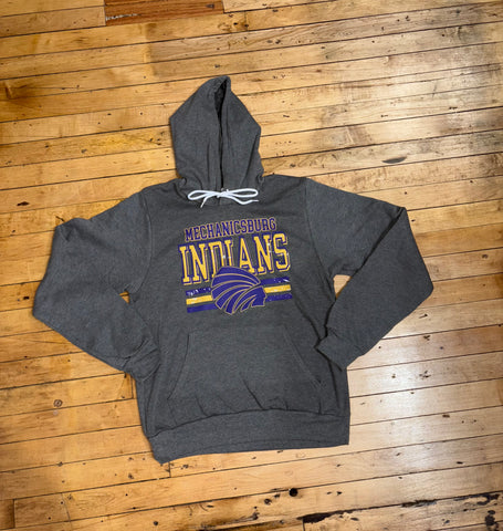 Mechanicsburg Indians 3 Line Hoodie