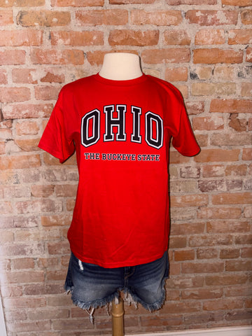 Youth OHIO The Buckeye State Tee