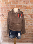 Block State Cleveland HALF Button FLEECE PULLOVER