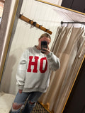 OH-IO & OH Print Reversible Mockneck Sweatshirt