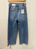 Mid Rise Crop Denim Jeans