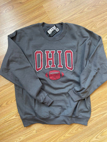 Ohio Football Hoodie/ Crewneck