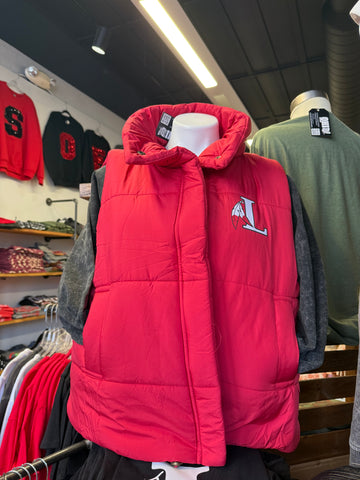 London High Neck Puffer Vest