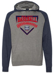 Mad Dogs Baseball 2 Tone hoodie