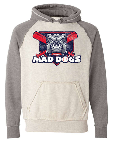 Vintage Heather MAD CO Hooded Sweatshirt