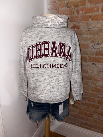 Urbana Hillclimbers Cowl Neck Sweatshirt