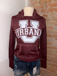 Vintage U Urbana Ladies Cut Hoodie