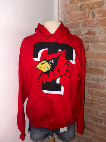 Cardinal T Red Hoodie