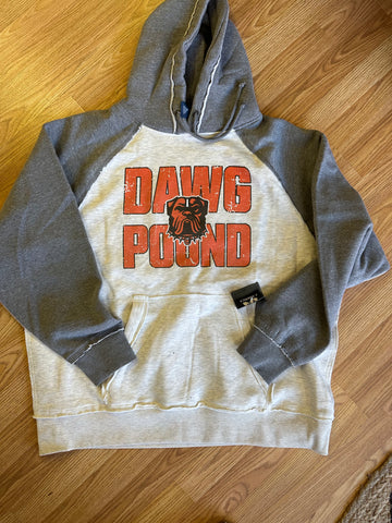 Dawg pound hoodie deals sweatshirt