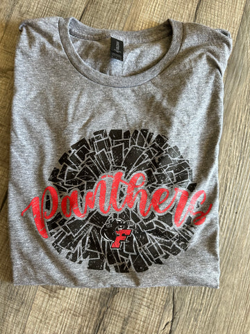 Panthers Cheer Tee