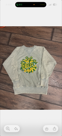 Pom Pom Eagles Flag Pullover