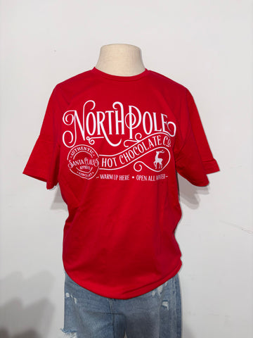 North pole Hot Chocolate Co Tee
