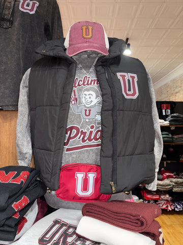 Urbana High Neck Puffer Vest
