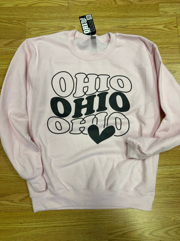 Ohio Heart Crewneck