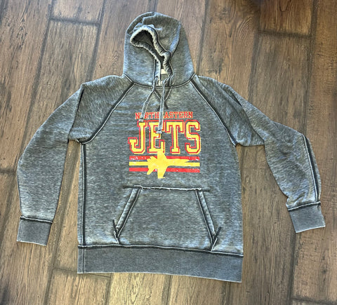 vintage jets 3 line hoodie