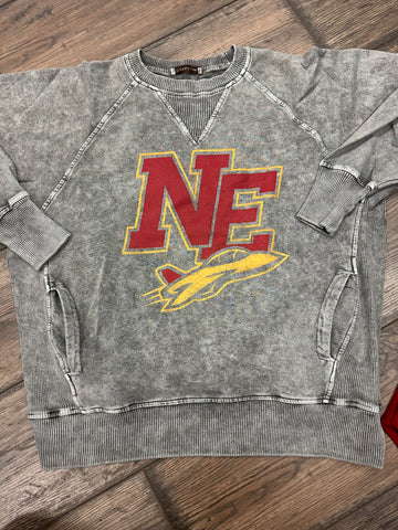 Acid Wash NE (Northeastern) Pullover