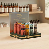 Product Display, 12 Lip Balm Tray, Green