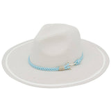 Nautical Rope with Anchor Detail Sheer Brim Sun Sun