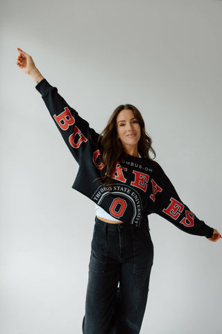 Ohio State Cropped Longsleeve
