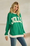 CLOUDY KNIT JOLLY RINGER SWEATSHIRT (T-42174)