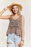 CASUAL CROCHET TANK TOP- LET3162
