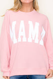 T-41793-"mama" cloudy knit l/s top