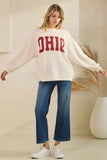 T-42121-CLOUDY KNIT OHIO GRAPHIC SWEATSHIRT