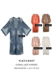 Floral Lace Kimono