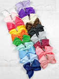 Texas Size Big Hair Bows - French Clip - 6.5"