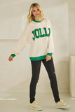 CLOUDY KNIT JOLLY RINGER SWEATSHIRT (T-42174)