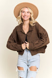 OUTFIT CROPPED WITH FRONT POCKETS JACKET- LEJ3873