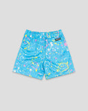 Pitchers That Paint Diamond Pro Mesh Shorts (Blue) - Youth