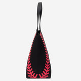 Baseball Stitch Large Tote Bag / Shoulder Bag