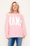 T-41793-"mama" cloudy knit l/s top