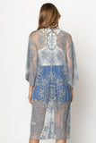 Floral Lace Kimono