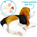 Burkham The Beagle | 14 Inch Stuffed Animal Plush