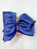 Texas Size Big Hair Bows - French Clip - 6.5"
