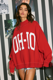 IT2594-OH-IO | 'OH-IO & OH' Reversible Mockneck Sweatshirt