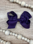 Classic Scalloped Bows - Alligator Clip - 4.5"
