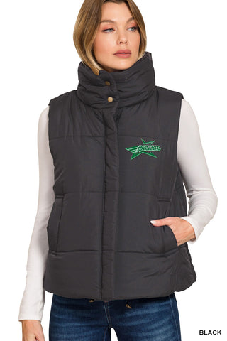Dayton High Neck Puffer Vest
