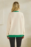 CLOUDY KNIT JOLLY RINGER SWEATSHIRT (T-42174)
