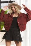 OUTFIT CROPPED WITH FRONT POCKETS JACKET- LEJ3873
