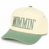 C.C MOMMIN Letter Two Tone Trucker Cap