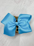 Texas Size Big Hair Bows - French Clip - 6.5"