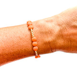 Orange Gold Bracelets