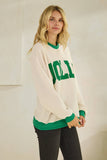 CLOUDY KNIT JOLLY RINGER SWEATSHIRT (T-42174)