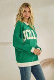 CLOUDY KNIT JOLLY RINGER SWEATSHIRT (T-42174)
