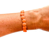 Orange Gold Bracelets