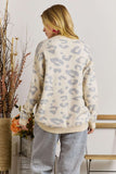 Comfy Leopard Sweater Top