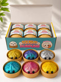 Glitter Dumpling Squishy Toys Blind Box 12 Pk Display ETA Jul 9